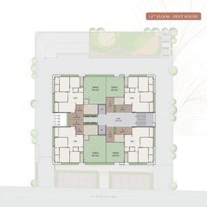 Project Image of 2439 Sq.ft 3 BHK Penthouse for sale in Chandkheda for Rs. 11000000