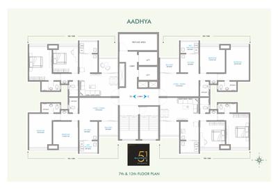 Project Image of 0.0 - 731.0 Sq.ft 2 BHK Apartment for buy in Prime 51 Balewadi Residences Phase 2