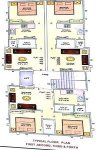 Project Image of 375.77 - 458.65 Sq.ft 1 BHK Apartment for buy in Shivanand Bhakti Residency