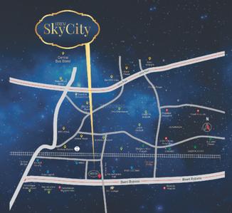 Project Image of 643.0 - 714.0 Sq.ft 2 BHK Apartment for buy in Baheti Hrim Sky City Phase II