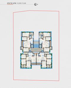 Project Image of 3024.0 - 3078.0 Sq.ft 3 BHK Apartment for buy in Parshwa Rj Pashmina