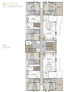 Project Image of 1842.57 - 3568.67 Sq.ft 4 BHK Apartment for buy in Dobariya Antriksh Luxuria