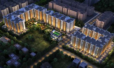 Project Image of 608.0 - 1712.0 Sq.ft 1 BHK Apartment for buy in S And P Courtyard