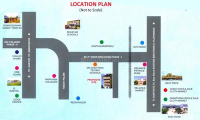 Project Image of 0.0 - 620.0 Sq.ft 1 BHK Apartment for buy in Gayatri Nagabala And Divyasri Residency