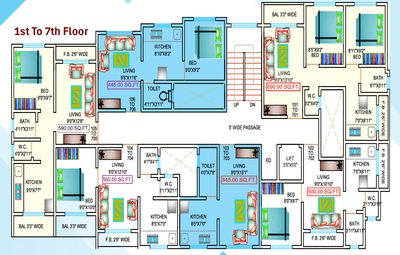 Project Image of 600 Sq.ft 1 BHK Apartment / Flat for sale in Dombivli East for Rs. 4699000