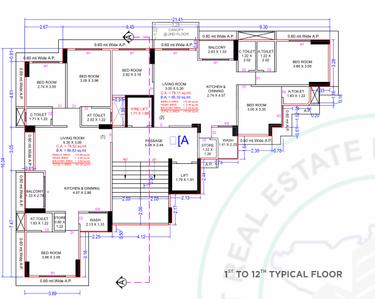 Project Image of 602.24 - 806.0 Sq.ft 2 BHK Apartment for buy in Savani Prayosha Vista