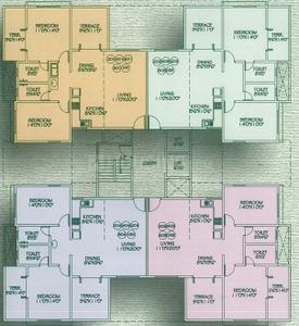 Project Image of 574.04 - 770.8 Sq.ft 2 BHK Apartment for buy in Sattadhar Dev Darshan Residency