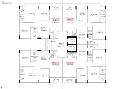 Project Image of 1049.16 - 1133.12 Sq.ft 3 BHK Apartment for buy in Ashray Shikhar Parisar