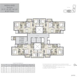 Project Image of 376.85 - 784.59 Sq.ft 1 BHK Apartment for buy in Hiranandani Highland A B C D And E Wing