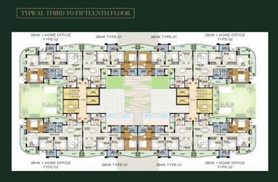 Project Image of 1410.0 - 2443.0 Sq.ft 2 BHK Apartment for buy in BPTP Terra