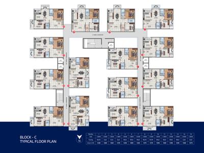 Project Image of 1230.0 - 2035.0 Sq.ft 2 BHK Apartment for buy in Hyndava MNK Heights