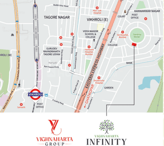 Project Image of 341.0 - 647.0 Sq.ft 1 BHK Apartment for buy in Vighnaharta Infinity