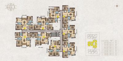 Project Image of 1241.0 - 1514.0 Sq.ft 3 BHK Apartment for buy in Lifestyle Le Palais