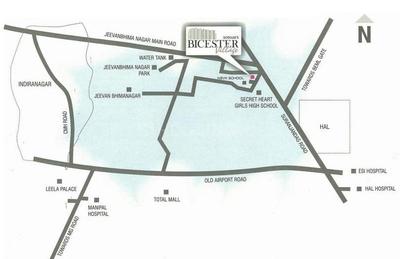 Project Image of 1114.0 - 1439.0 Sq.ft 2 BHK Apartment for buy in Sai Soham Bicester Village
