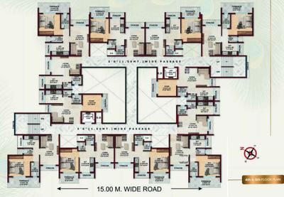 Project Image of 423.0 - 725.0 Sq.ft 1 RK Apartment for buy in Krsnaas Krishna Residency