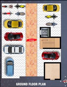 Bharathi Sai Florence Sai Florence Cluster Plan for ground Floor 1