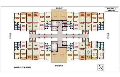 Project Image of 872.0 - 1353.0 Sq.ft 2 BHK Apartment for buy in Nanded Asawari