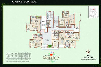 Project Image of 938.0 - 1453.0 Sq.ft 2 BHK Apartment for buy in Ahad Serenity