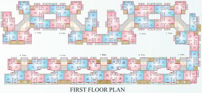 Project Image of 199.0 - 310.0 Sq.ft 1 BHK Apartment for buy in Reliable Township Rt C To K Wing