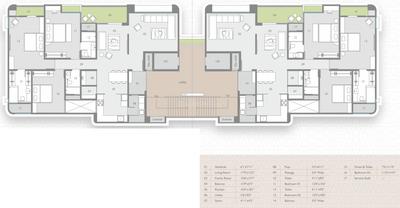 Project Image of 1779.0 - 3358.0 Sq.ft 3.5 BHK Apartment for buy in Nilamber Bellissimo 4