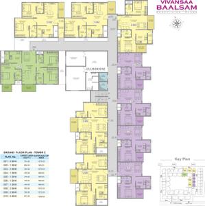 Project Image of 673.0 - 2769.0 Sq.ft 1 BHK Apartment for buy in Vivansaa Baalsam