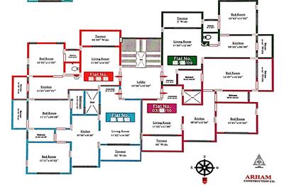 Project Image of 610.0 - 910.0 Sq.ft 1 BHK Apartment for buy in Arham Enclave
