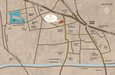 Project Image of 1650.0 - 2350.0 Sq.ft 4 BHK Apartment for buy in Ramya Sky