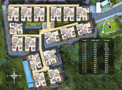 Project Image of 1104 Sq.ft 2 BHK Apartment / Flat for sale in Yelachanayakanapura for Rs. 6600000