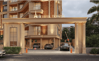 Project Image of 1071.87 - 1338.06 Sq.ft 3 BHK Apartment for buy in A T Eiffel Tower
