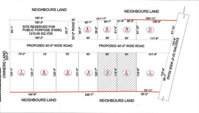 Navya Green Meadows Layout Plan 1