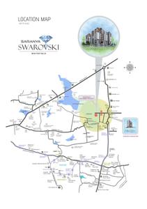 Project Image of 1240.0 - 1855.0 Sq.ft 2 BHK Apartment for buy in Saranya Swarovski