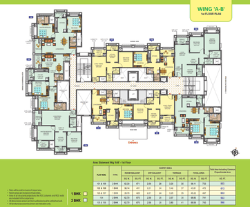 Project Image of 462.0 - 1068.0 Sq.ft 1 BHK Apartment for buy in DSK Meghmalhar