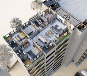 Project Image of 1493.0 - 1688.0 Sq.ft 4 BHK Apartment for buy in The Solitaire