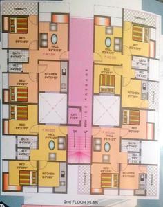 Project Image of 441.0 - 581.0 Sq.ft 1 BHK Apartment for buy in Rushi Heights