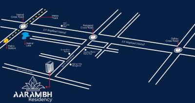Project Image of 576.41 - 826.45 Sq.ft 2 BHK Apartment for buy in Anant Aarambh Residency
