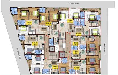 Project Image of 500.0 - 2250.0 Sq.ft 1 BHK Apartment for buy in Escon Greens