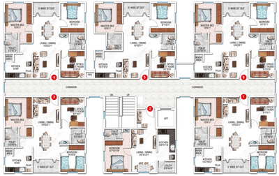 Project Image of 372.0 - 1132.0 Sq.ft Studio Studio Apartment for buy in Lotus Homes