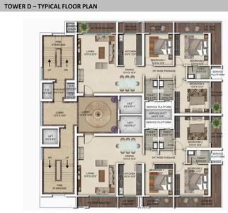 Project Image of 1322.99 - 2991.94 Sq.ft 3 BHK Apartment for buy in Regency Palms Phase IV