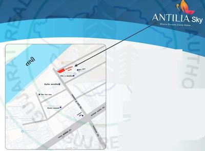 Krishna Antilia Sky Location Plan 1