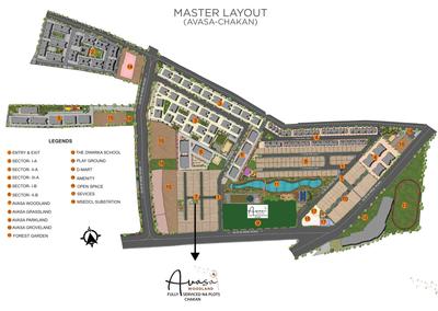 Project Image of 1370.0 - 6698.06 Sq.ft Residential Plot Plot for buy in Naiknavare Avasa Woodland