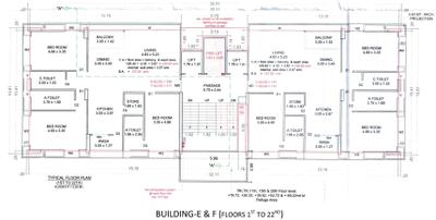 Project Image of 1334.62 - 1958.6 Sq.ft 3 BHK Apartment for buy in Avantis Ofira Peak