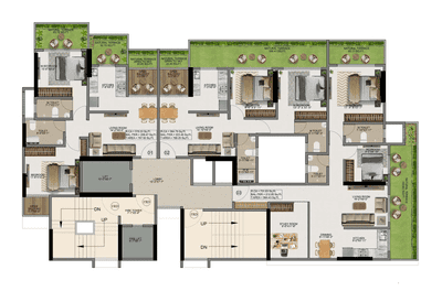 Project Image of 733.0 - 942.0 Sq.ft 2 BHK Apartment for buy in Parth Lakeview