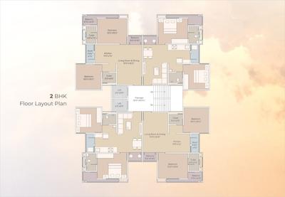 Project Image of 590.2 - 778.0 Sq.ft 2 BHK Apartment for buy in Samruddhi Hayosha