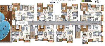 Project Image of 1704 Sq.ft 3 BHK Apartment / Flat for sale in Whitefield for Rs. 16200000