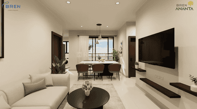 Project Image of 1588.0 - 1668.0 Sq.ft 3 BHK Apartment for buy in Bren Ananta