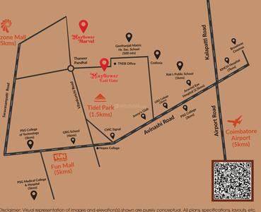 Project Image of 835.0 - 1190.0 Sq.ft 2 BHK Apartment for buy in Mayflower East Gate Phase 1