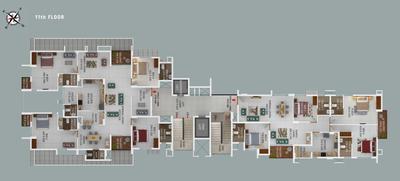 Project Image of 1900 Sq.ft 4 BHK Apartment / Flat for sale in Vyttila for Rs. 23000000