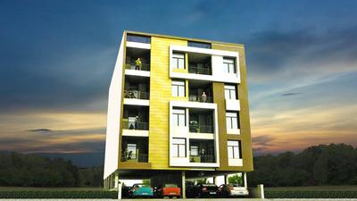 Yash Buildcon Jaipur Yash Apartment - CD - 56 DN Elevation 1