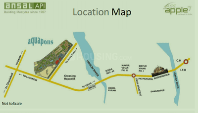 Project Image of 1299.0 - 3930.0 Sq.ft 2 BHK Apartment for buy in ASG Apple 7