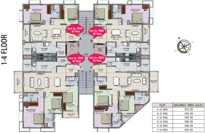 Project Image of 1213.0 - 2430.0 Sq.ft 2 BHK Apartment for buy in Shalimar Heights